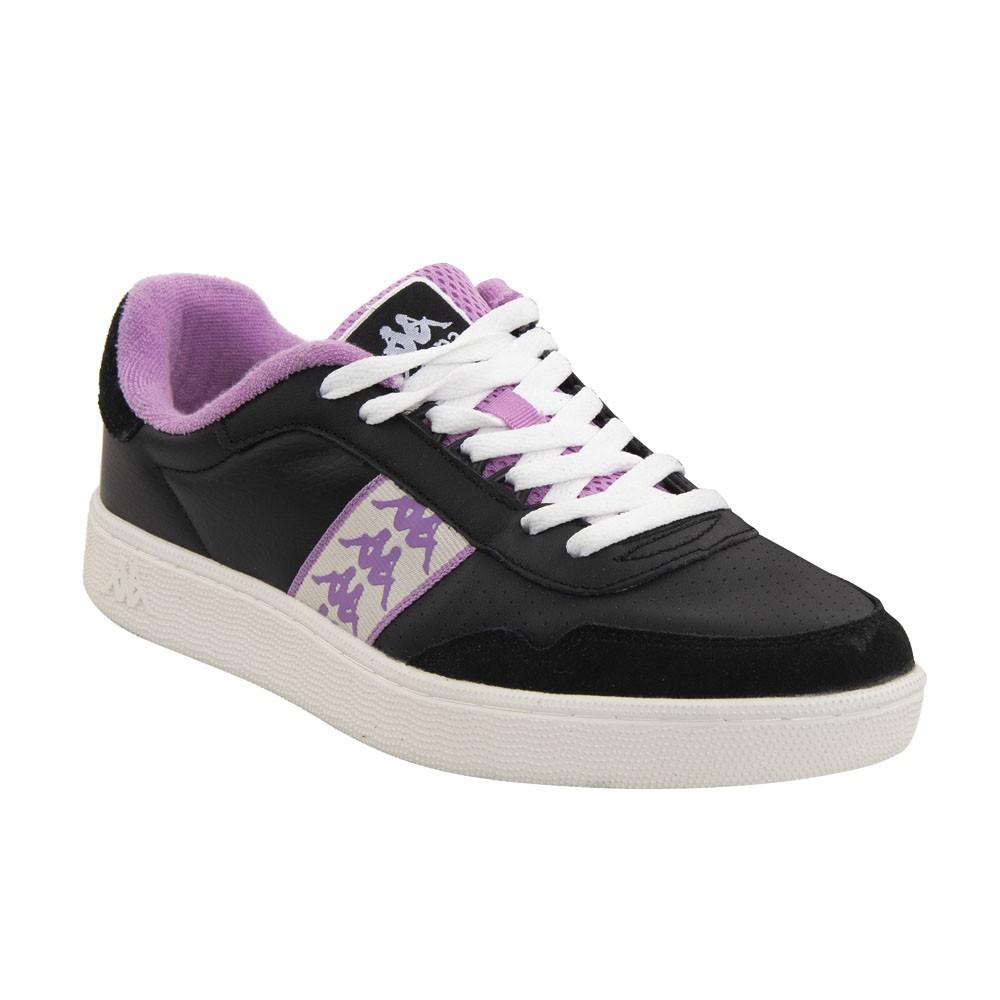 Zapatilla 222 Banda Barnel Black Violet White