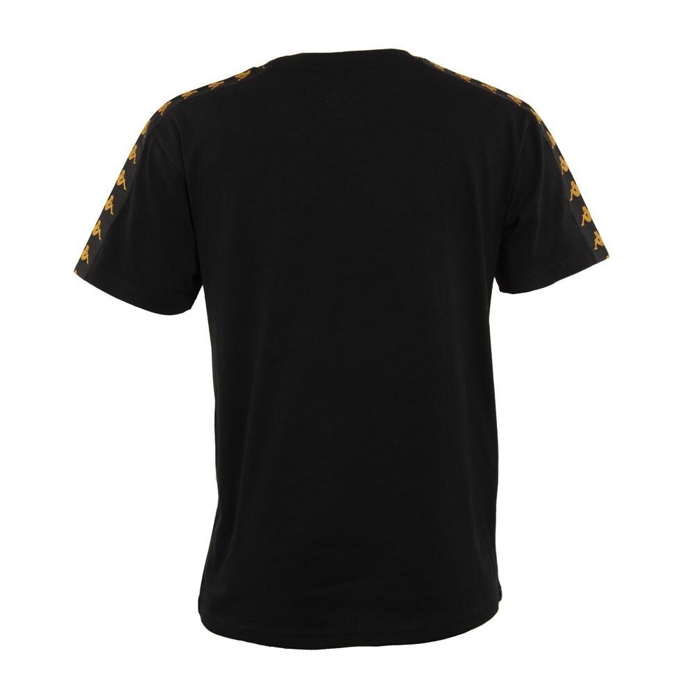 Polera Men Black Banda Gold