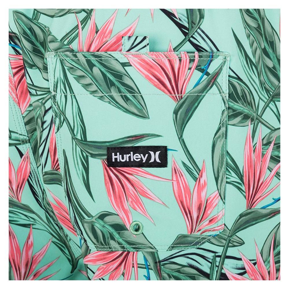 Traje de Baño Cannonball Volley 17" Floral Aqua