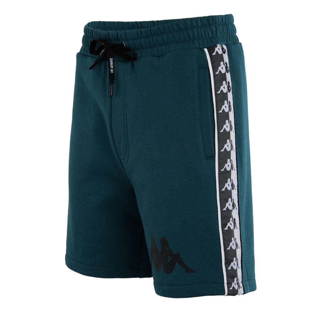 Short Men Blue Black Omini Leg Banda Bicolor