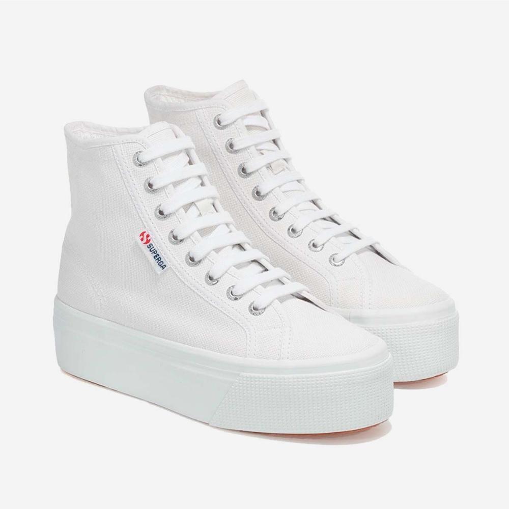 Zapatilla 2708 Hi Top White