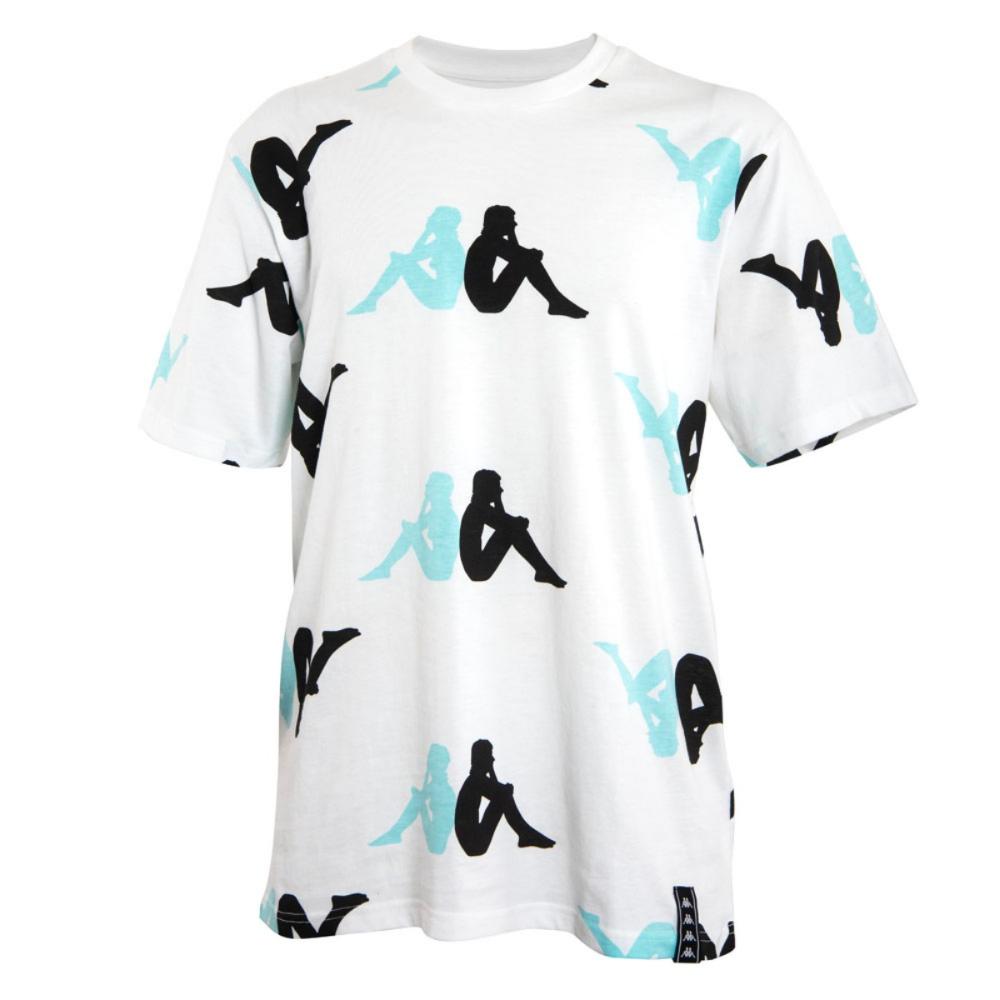 Polera Men White Omini Cian Black