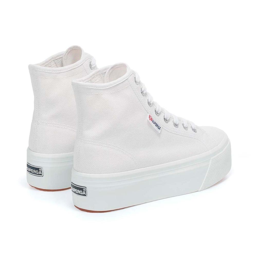 Zapatilla 2708 Hi Top White