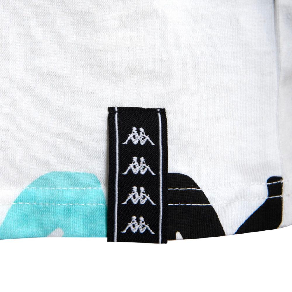 Polera Men White Omini Cian Black