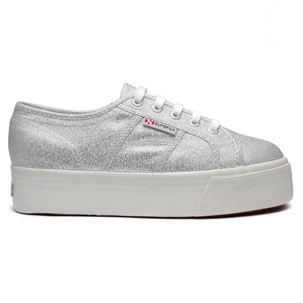Zapatilla Lamew Plateado Superga