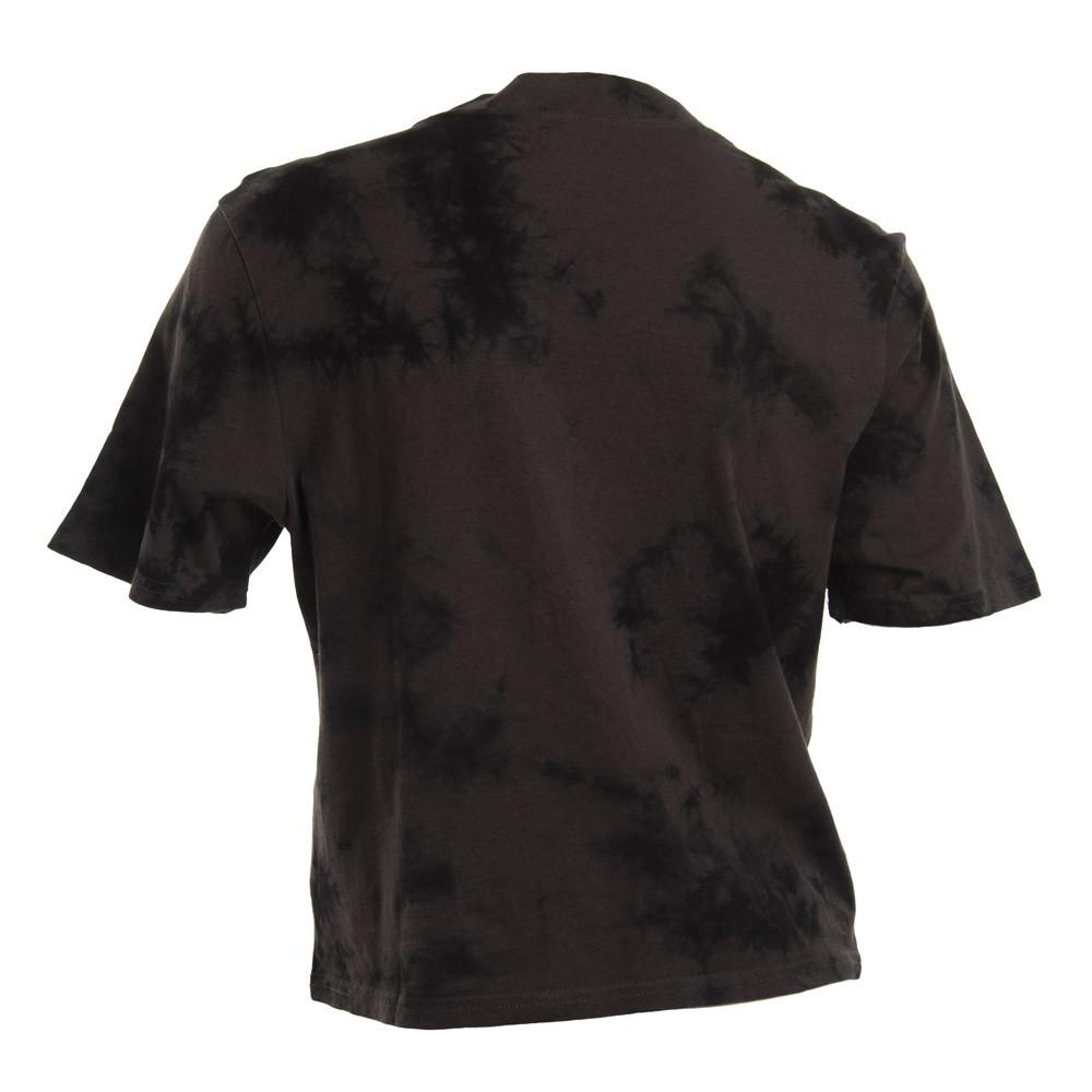 Croptop Mock Neck Tee Vintage Blacked Hurley