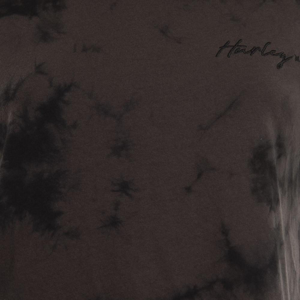 Croptop Mock Neck Tee Vintage Blacked Hurley