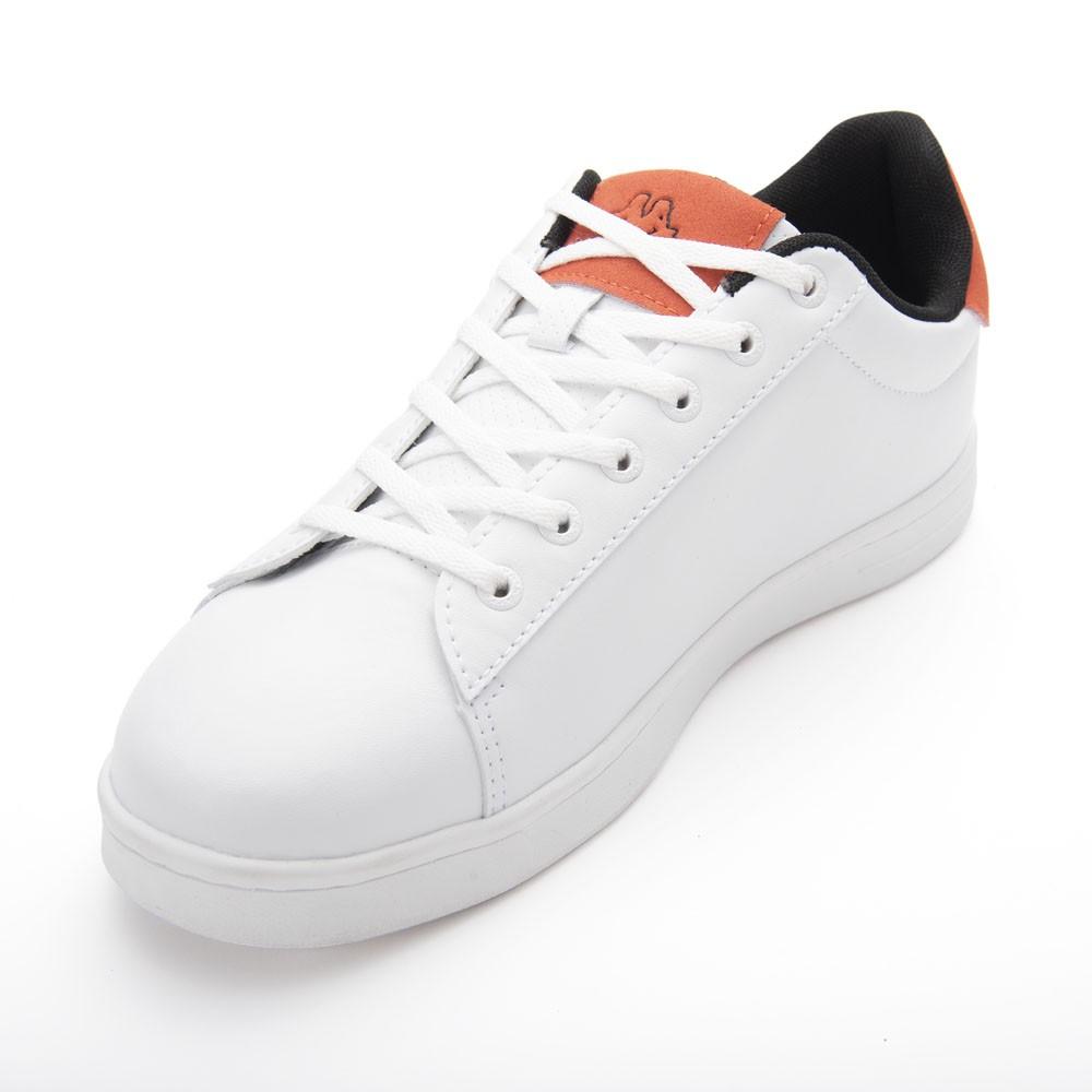 Zapatilla Logo Tchouri Wihte Orange Dark