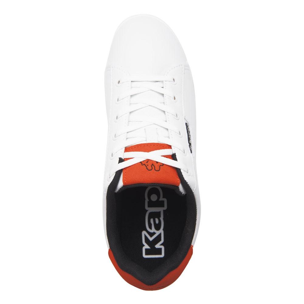 Zapatilla Logo Tchouri Wihte Orange Dark