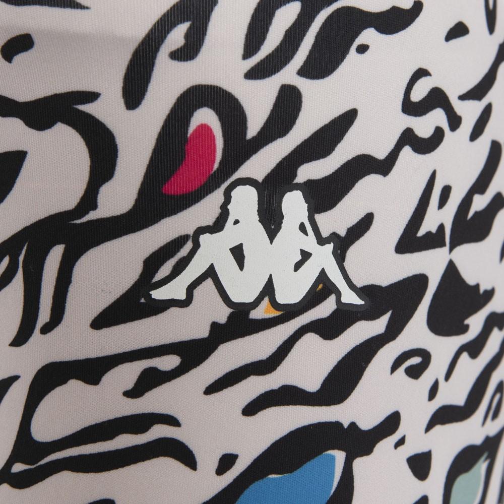 Calza Women Biker White Multi