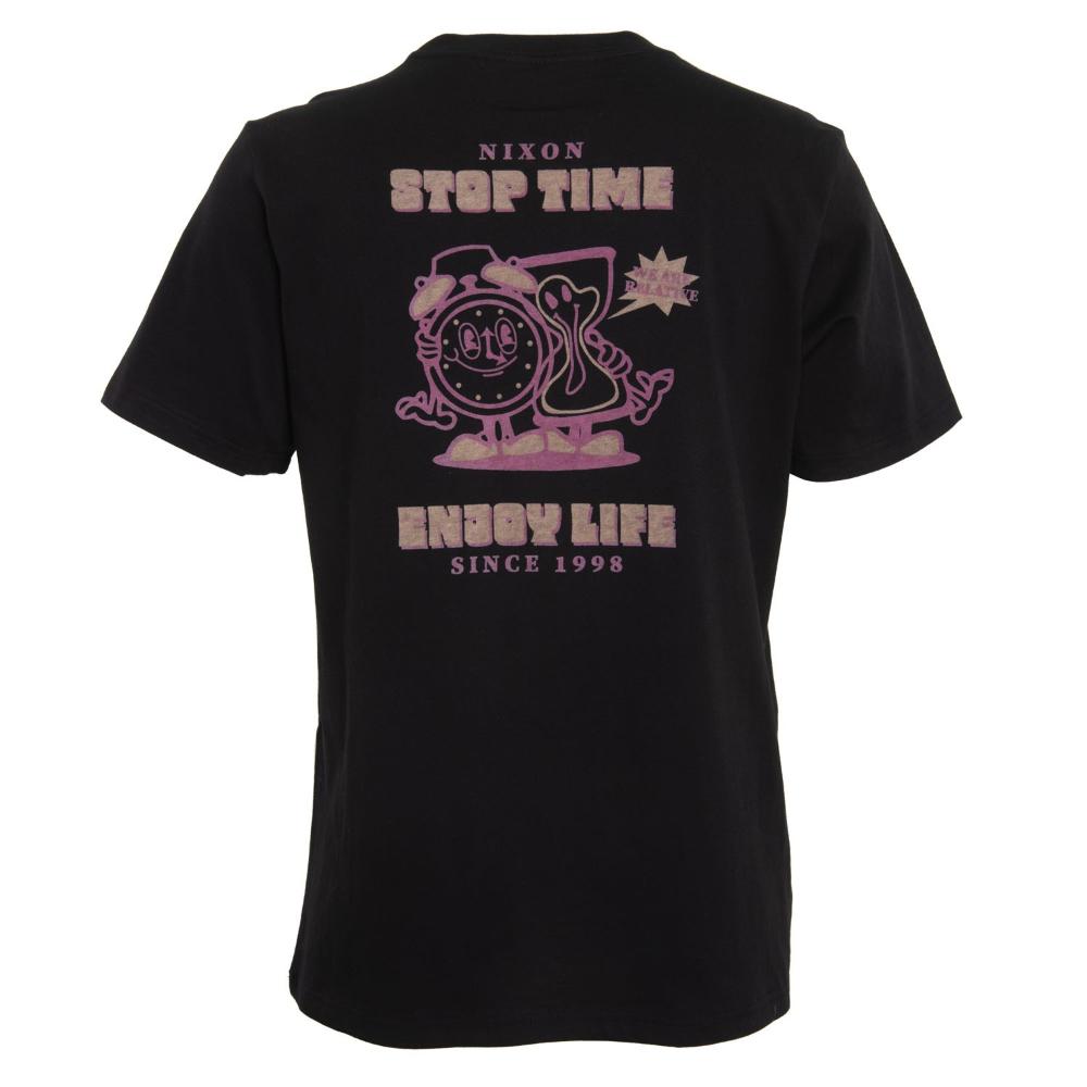 Polera Men "Stop Time" Black