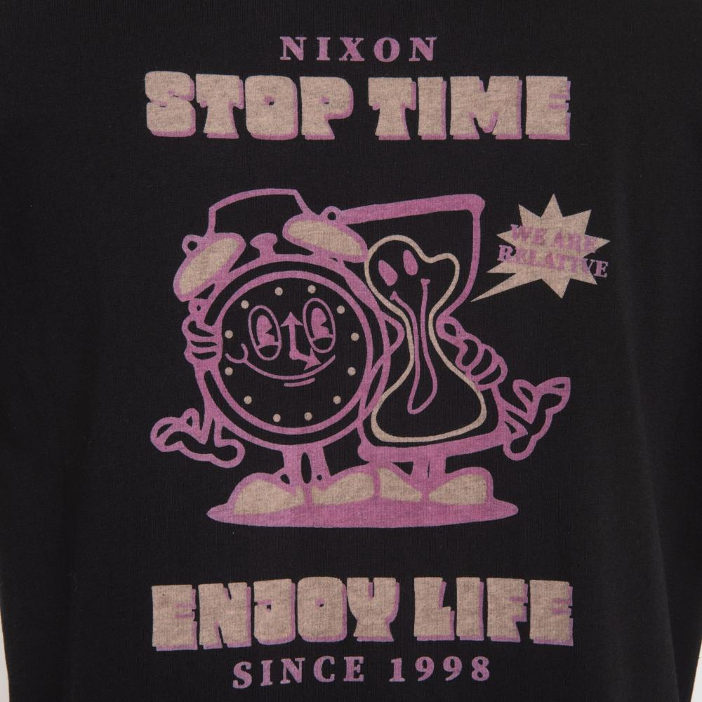 Polera Men "Stop Time" Black