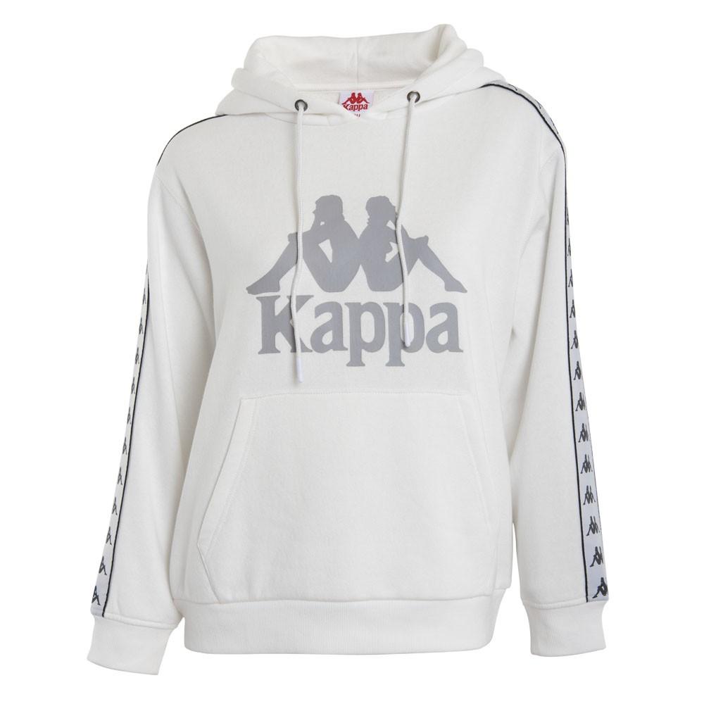 Poleron Women Hoodie White Silver