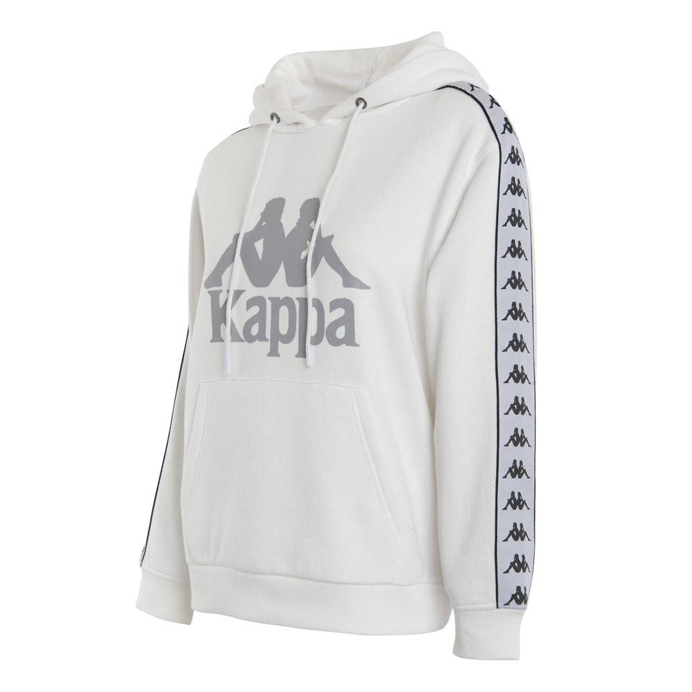 Poleron Women Hoodie White Silver