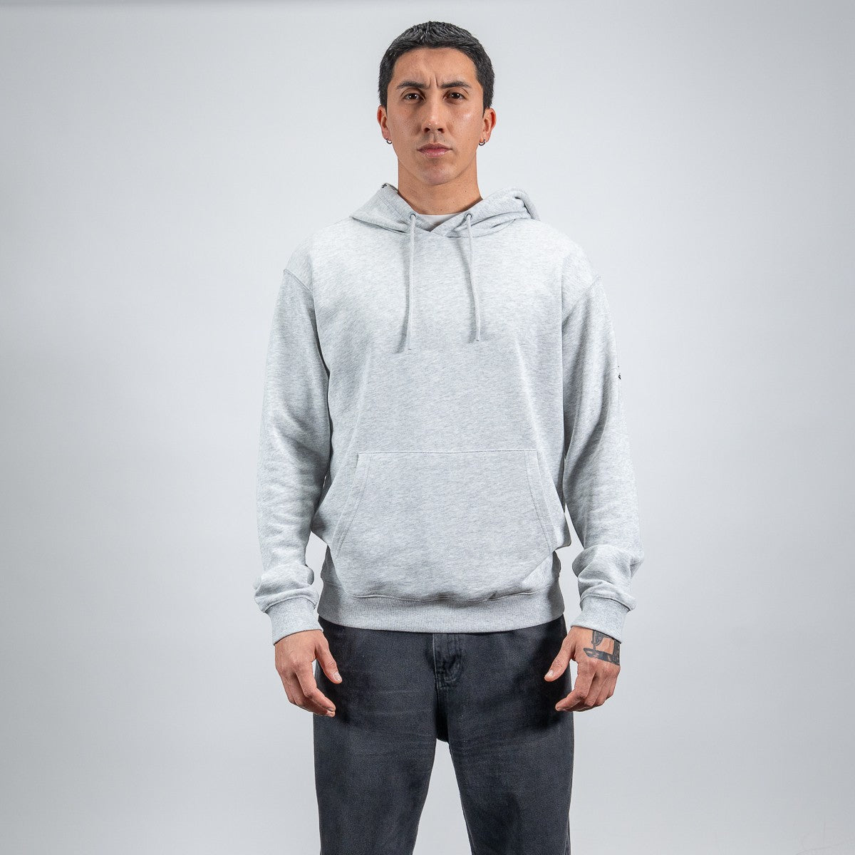 Polerón Reef Men Hoodie Since 84 Grey