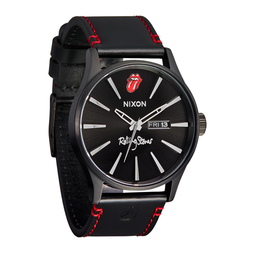 Reloj Rolling Stones Sentry Leather Black