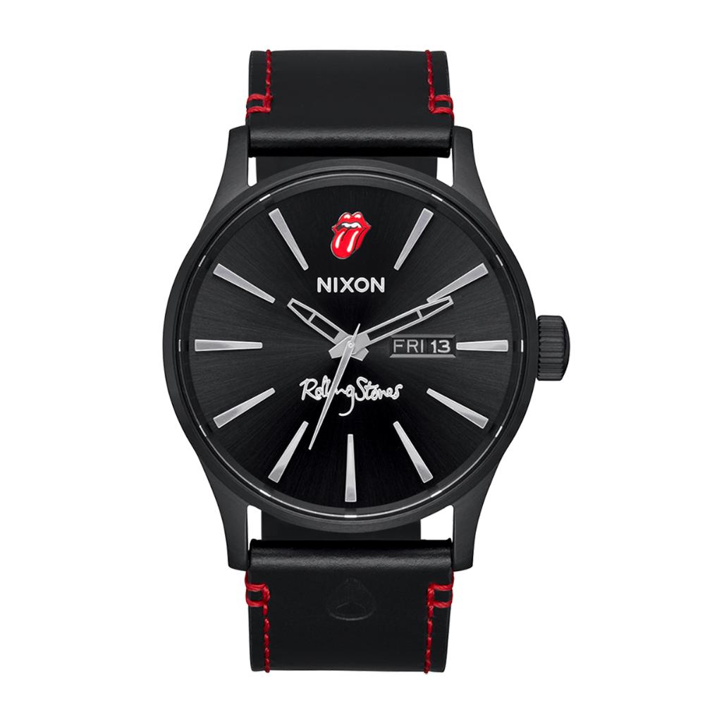 Reloj Rolling Stones Sentry Leather Black