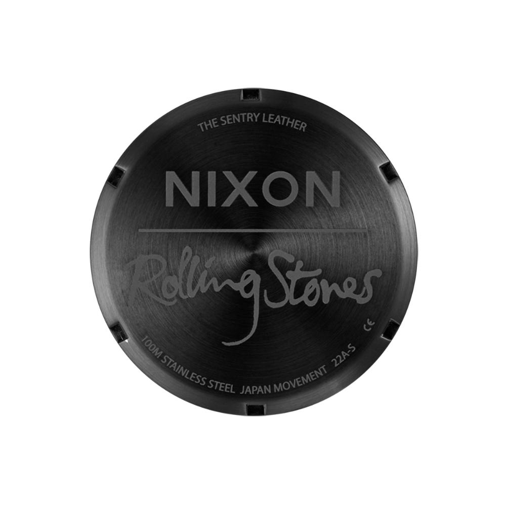 Reloj Rolling Stones Sentry Leather Black