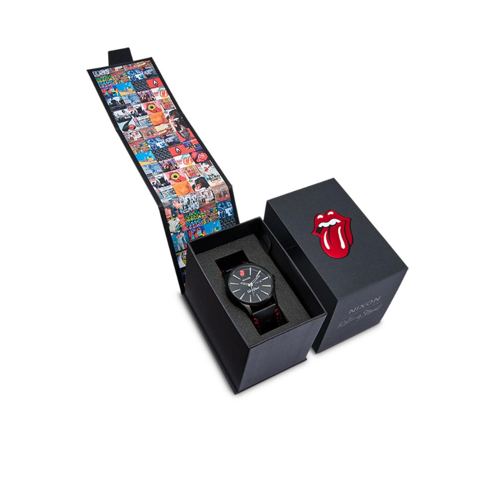 Reloj Rolling Stones Sentry Leather Black