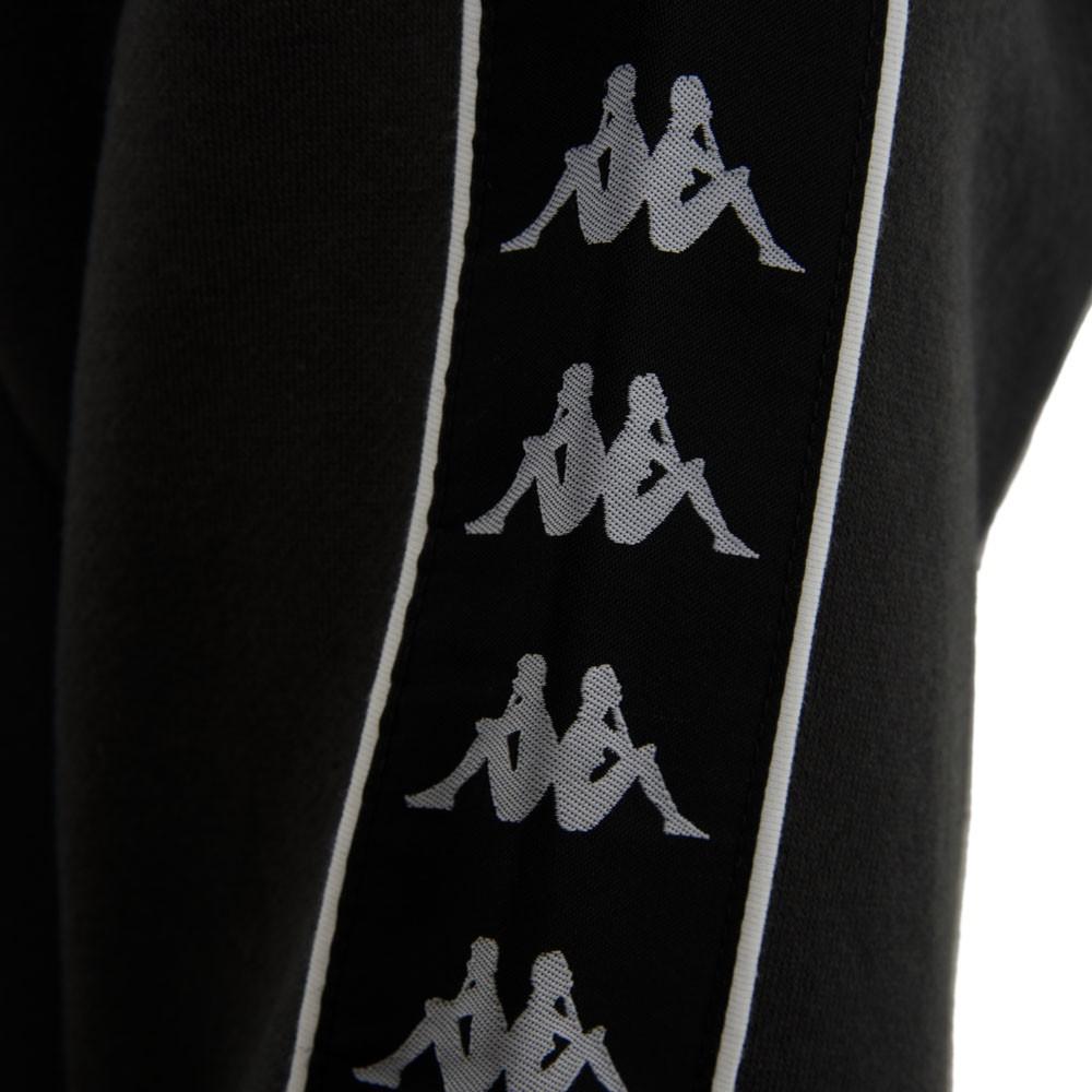 Poleron Men Crew Grey Banda Black