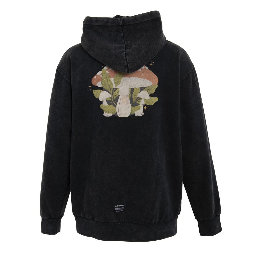 Poleron Men Full Zipper Mushroom Print