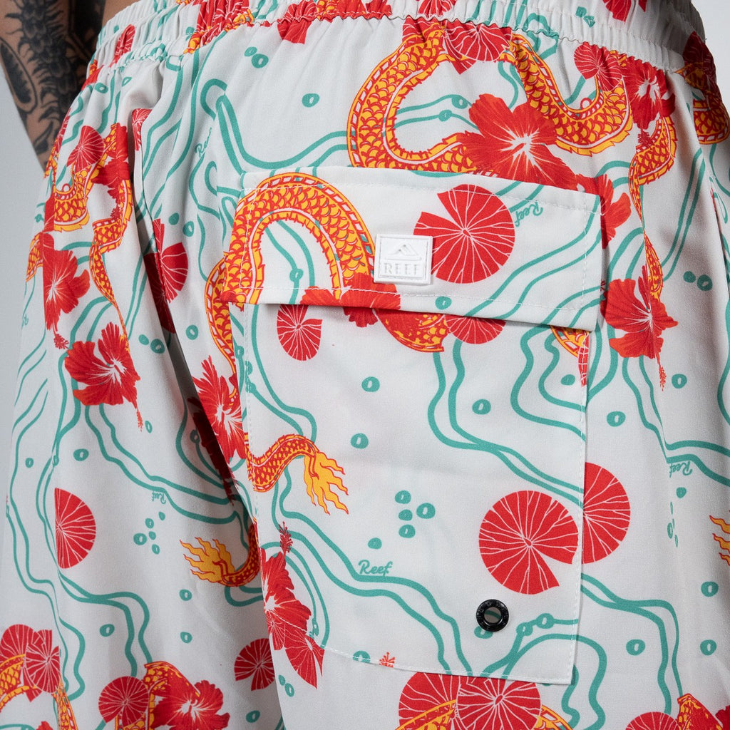 Traje de Baño Reef Men Grey Dragons