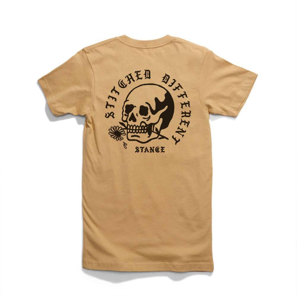 Polera Calavera Short Sleeve Gold
