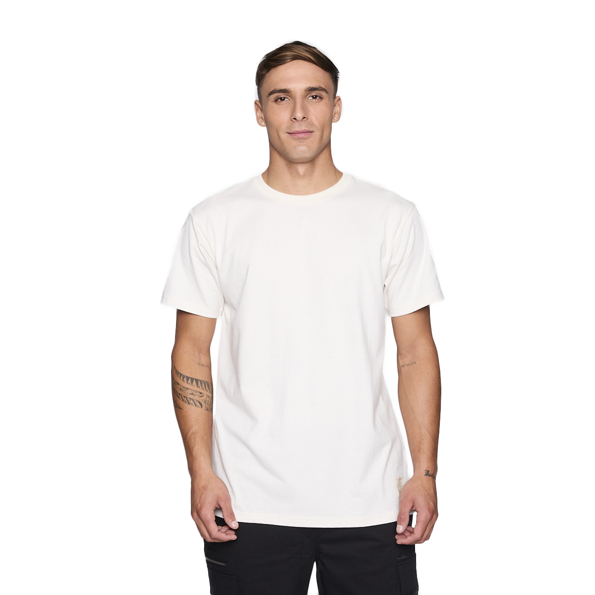 Polera Reef Men Clean Beige