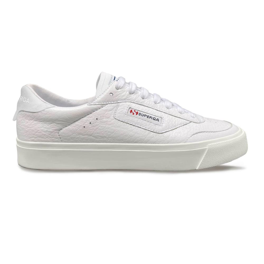 Zapatilla 3843 Court White Avorio