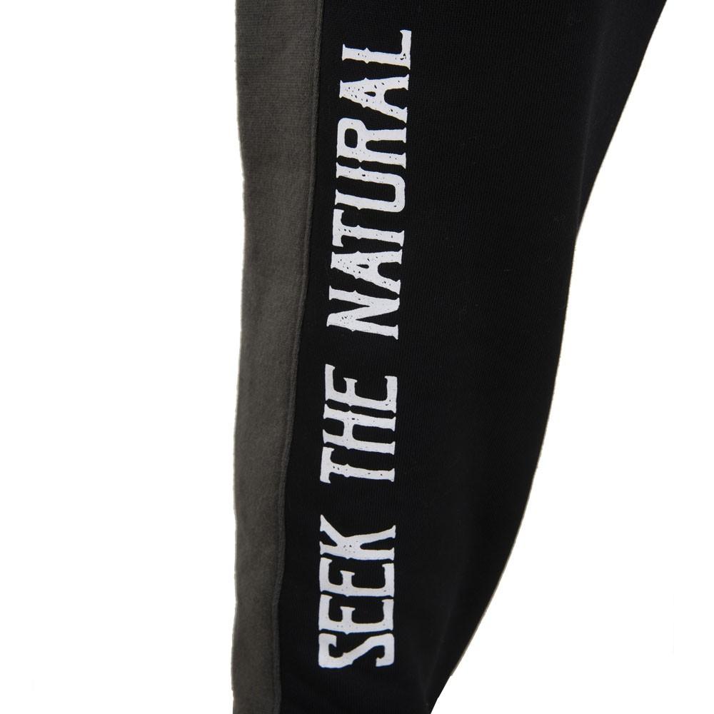 Pantalón Buzo Men Black "Seek The Natural"