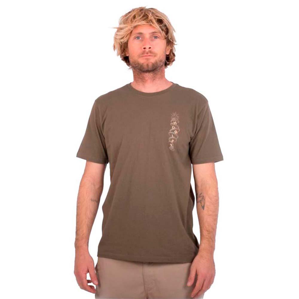 Polera Everyday Washed Tropical Slices Olive