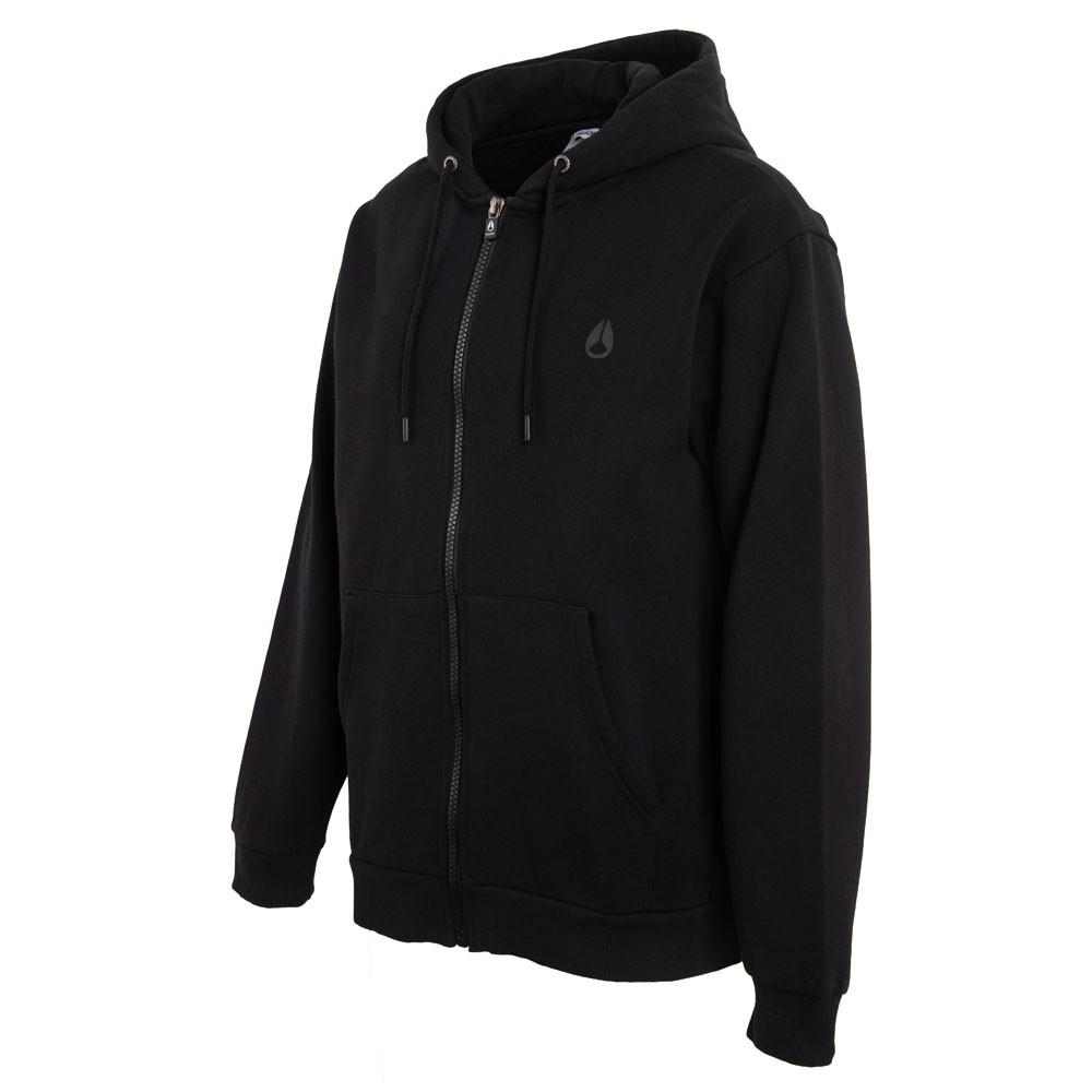 Poleron Men Zipper Jellyfish Black Green Blue