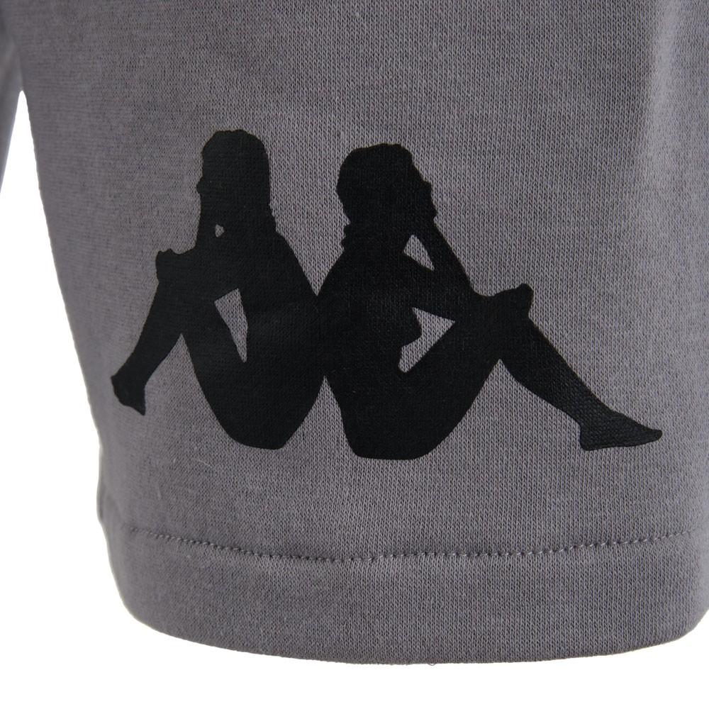 Short Men Grey Black Omini Leg Banda Bicolor