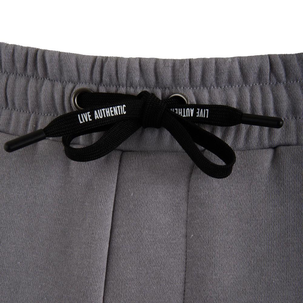 Short Men Grey Black Omini Leg Banda Bicolor