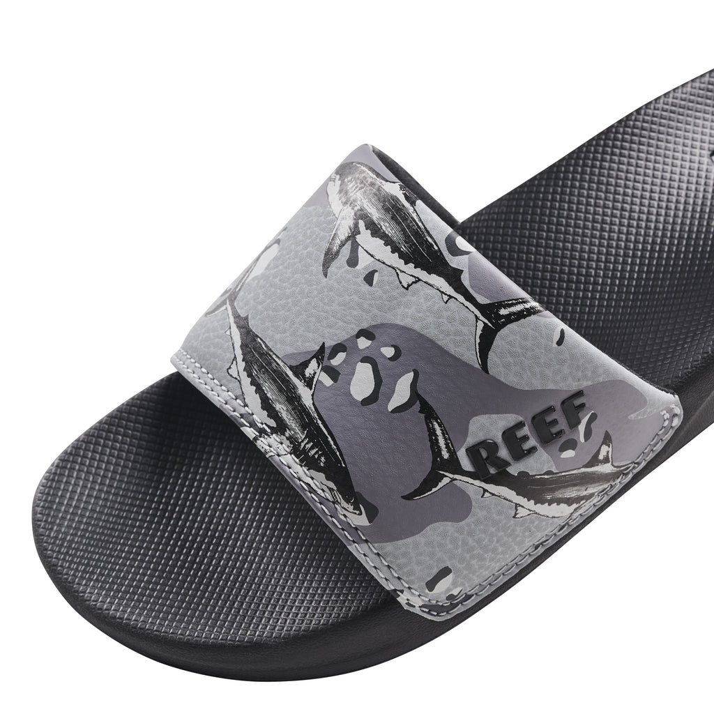 Sandalia Reef Kids One Slide Grey Camo