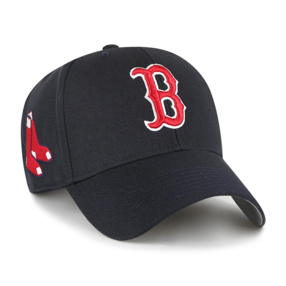 Jockey Boston Red Sox Sure Shot Snapback Navy Red Mvp