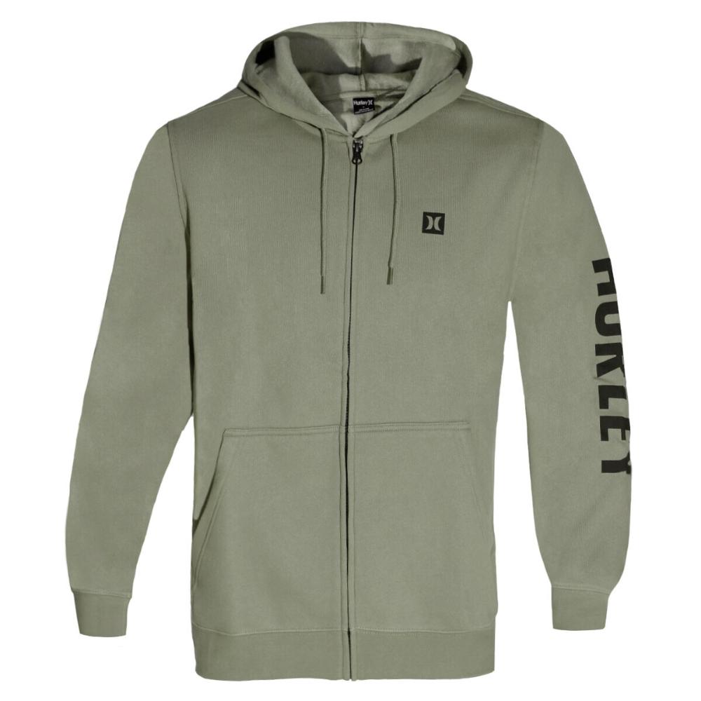 Polerón Icon Boxed Fleece Zip Army
