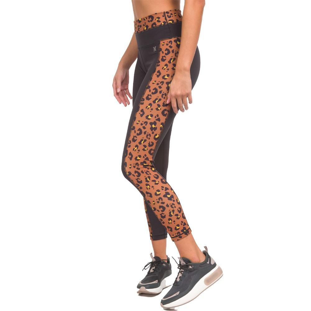 Calza High Waisted Block Jungled Hurley