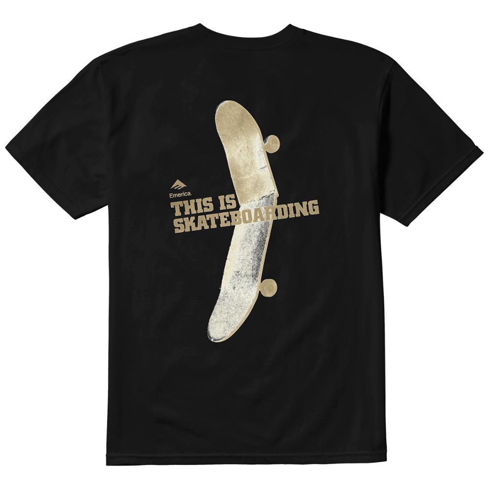 Polera "This is Skateboarding" Black