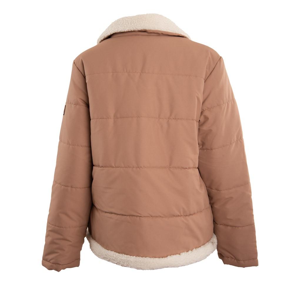 Chaqueta Women Aviator Style Chiporro Brown