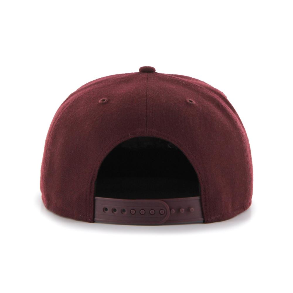 Jockey New York Yankees No Shot Dark Maroon Captain