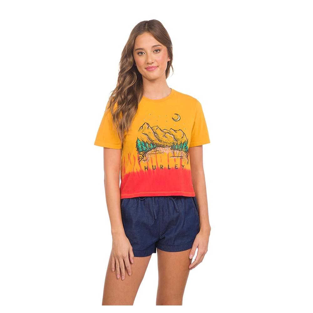 Polera Moonlake Tied Crop Sulp Dipd