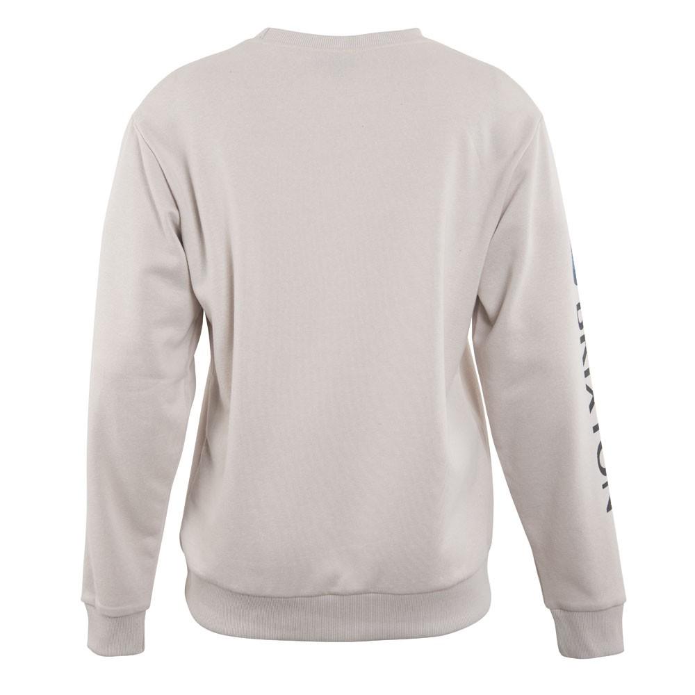 Poleron Men Crew Basic Beige