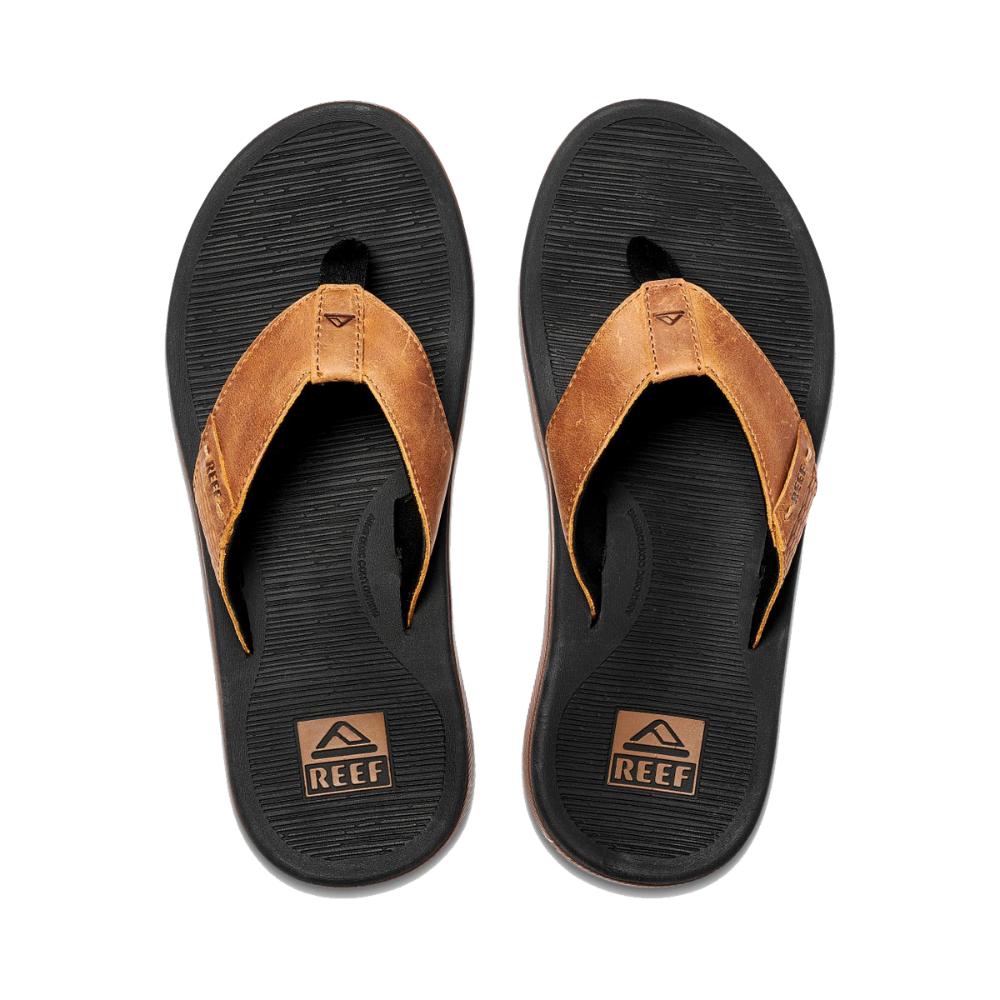 Sandalia Men Santa Ana Leather Black And Tan