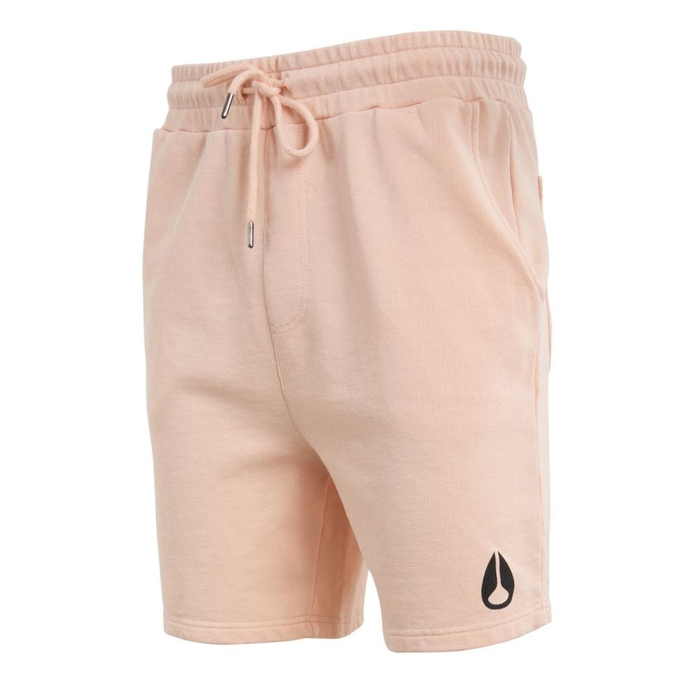 Short Men Solid Pink
