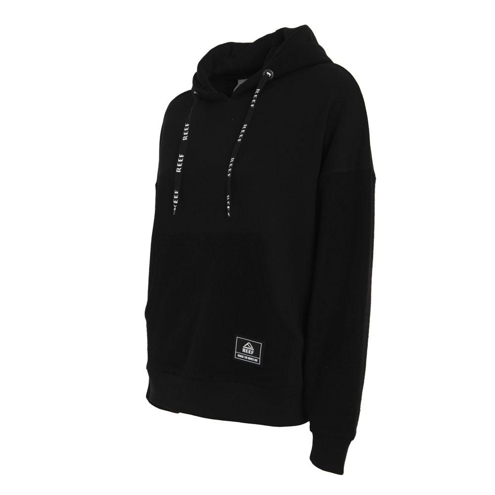 Poleron Women Hoodie Black Pink