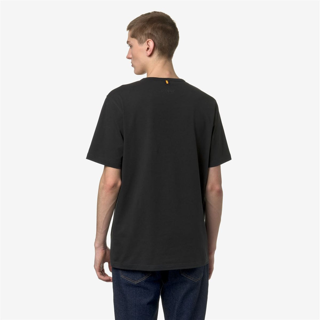Polera K-Way Men Adame Stretch Black Pure