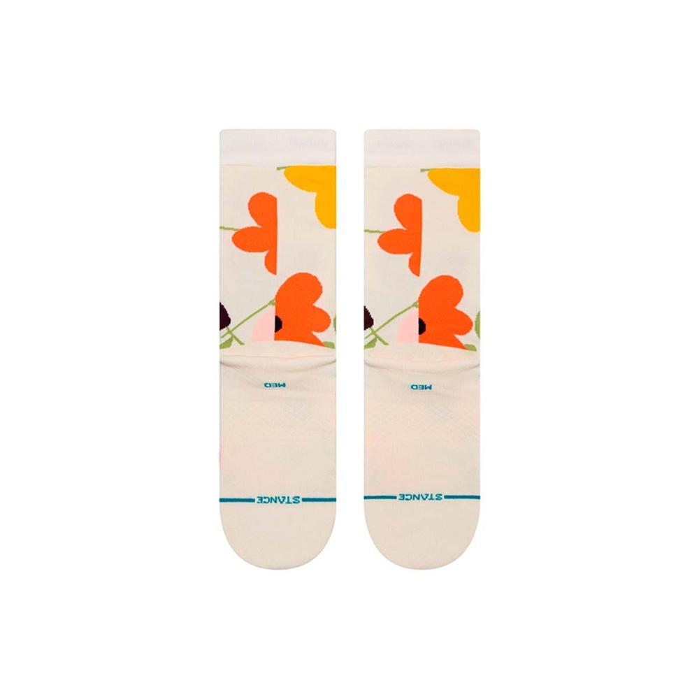 Stance Sock Women Baby Bloom Crew Off White
