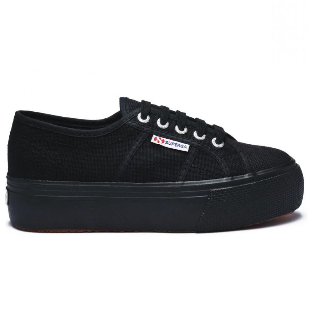Zapatilla Zs Acotw Lin Up And Down Negro Superga