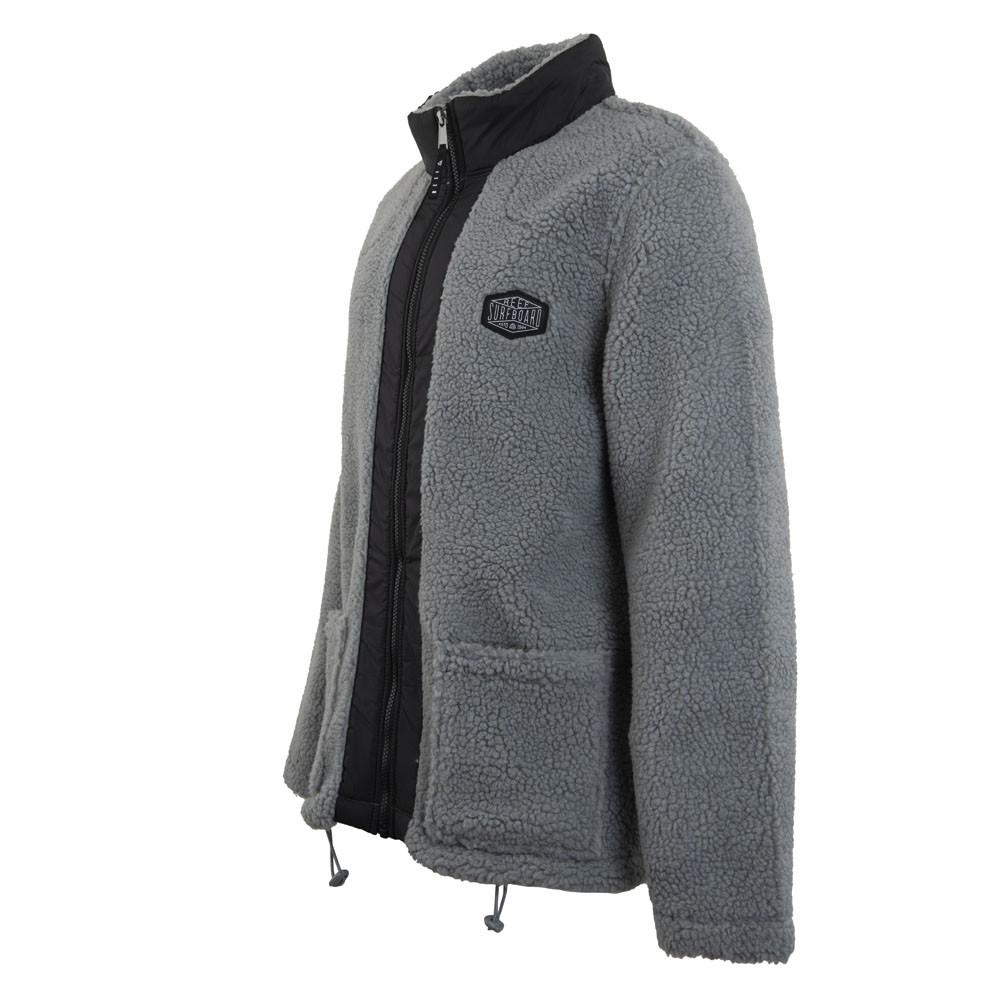 Poleron Men Sherpa Grey Black
